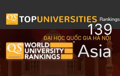 Xếp hạng đại học châu Á 2017: Đại học Quốc gia Hà Nội duy trì vị trí 139