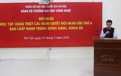 Hội nghị học tập và quán triệt Nghị quyết Trung ương 6, khóa XII