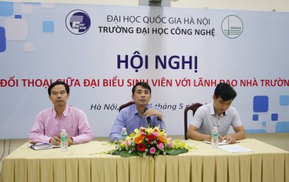 Hội nghị đối thoại giữa Lãnh đạo Nhà trường với đại biểu sinh viên năm 2018