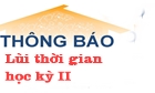 Lùi thời gian bắt đầu học kỳ II, 2019-2020 và thi kỳ thi phụ học kỳ I, năm học 2019-2020