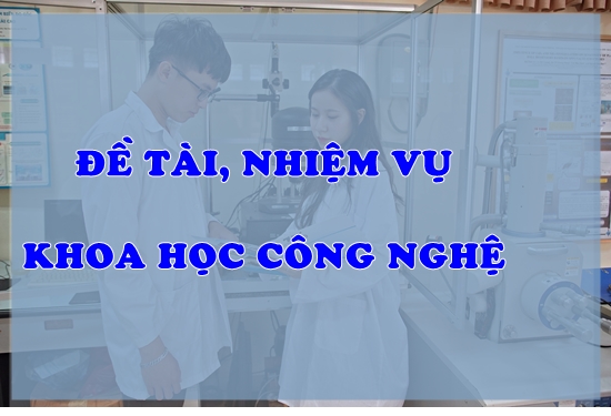 Danh mục nhiệm vụ, đề tài nghiên cứu khoa học năm 2018