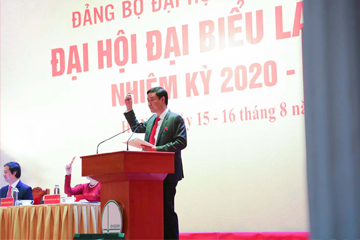 Đại hội đại biểu lần thứ VI Đảng bộ ĐHQGHN, nhiệm kỳ 2020 – 2025: Ngày làm việc thứ nhất