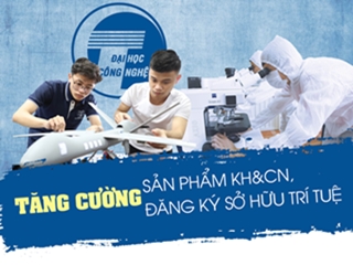 Tăng cường sản phẩm khoa học và công nghệ, đăng ký sở hữu trí tuệ