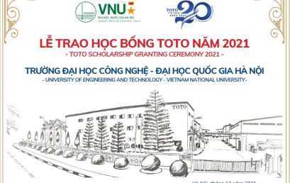 Danh sách sinh viên được nhận học bổng TOTO năm học 2021-2022