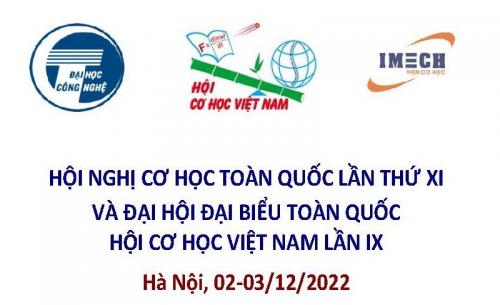 Thông báo số 2: Hội nghị Cơ học toàn quốc lần thứ XI