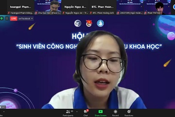 Hội thảo trực tuyến “Sinh viên công nghệ với nghiên cứu khoa học” năm 2022