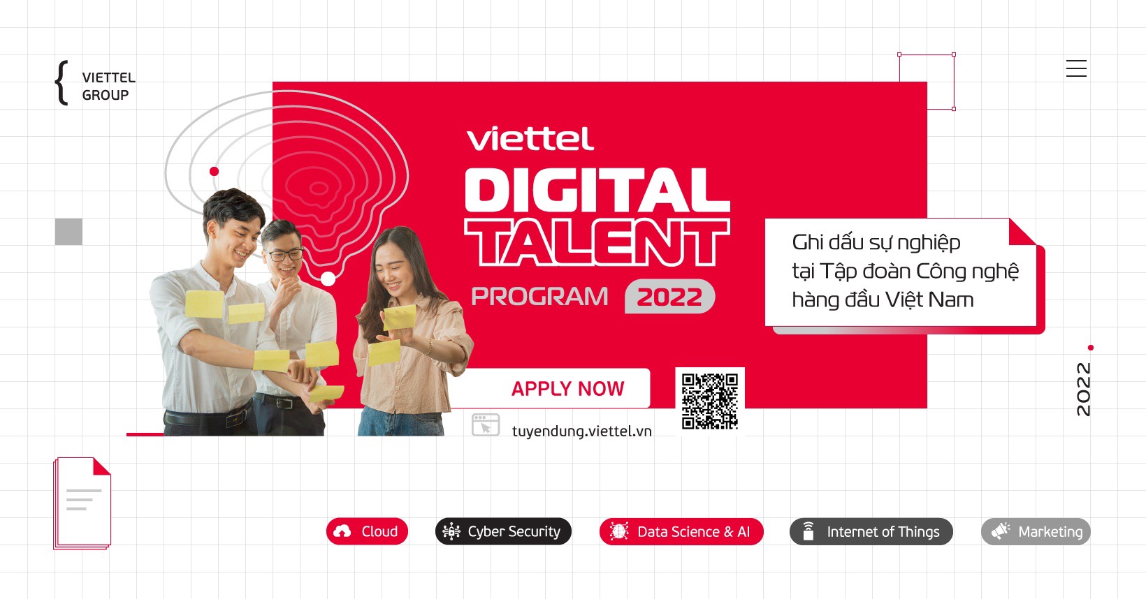 Viettel Digital Talent 2022 – Chương trình tài năng của Viettel