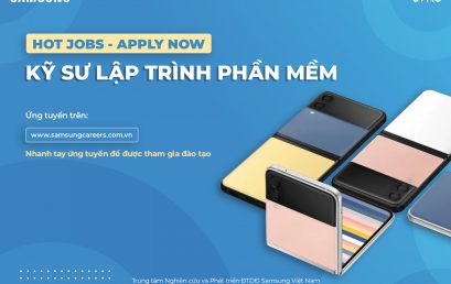 Trung tâm Nghiên cứu và Phát triển ĐTDĐ Samsung Việt Nam tuyển dụng kỹ sư lập trình