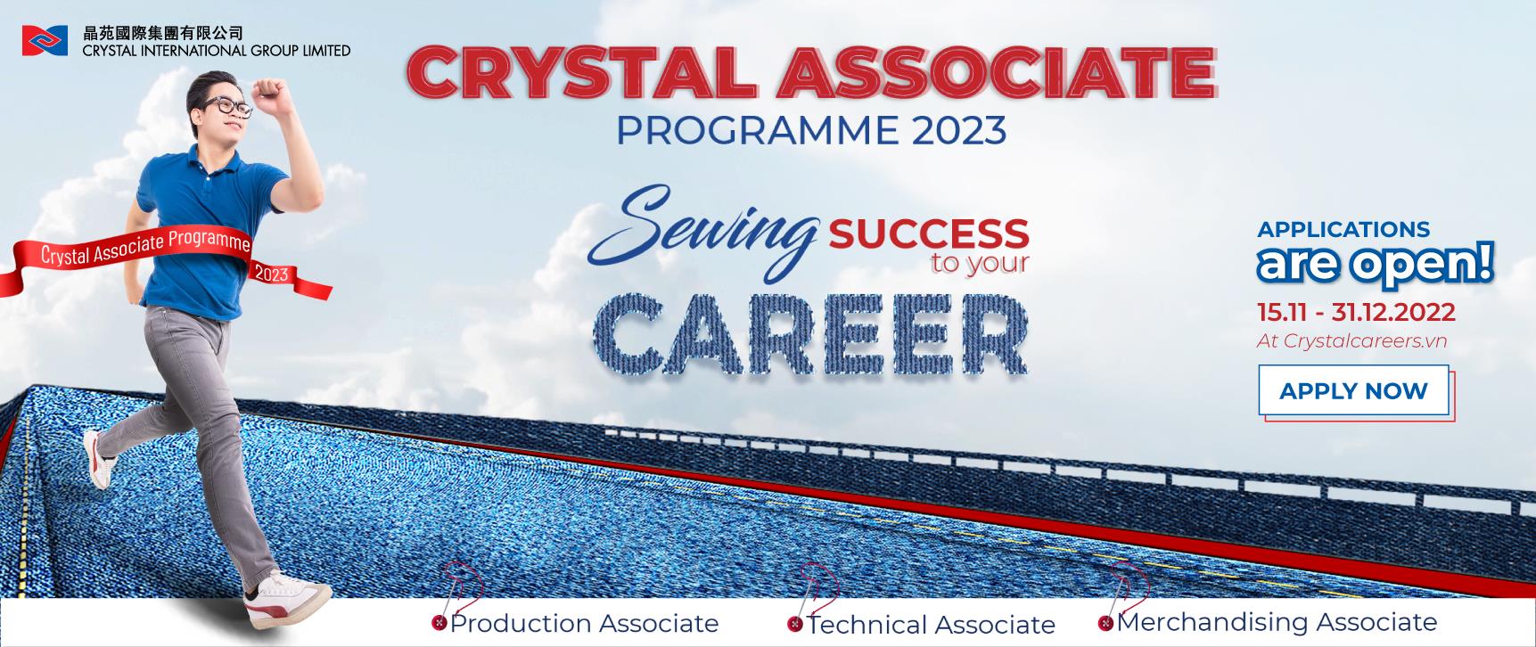 Tập đoàn Crystal tổ chức chương trình Crystal Associate Programme 2023