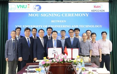 Lễ ký kết hợp tác về lĩnh vực công nghệ và công nghiệp điện lực với Công ty KEPCO KDN, Hàn Quốc