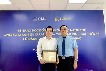 TS. Phạm Hồng Công: tấm gương xuất sắc trong nghiên cứu khoa học của thực tập sinh, giảng viên Trường ĐH Công nghệ