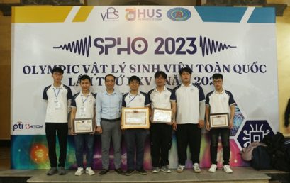 Đội tuyển Trường Đại học Công nghệ đạt giải Nhì toàn đoàn tại Olympic Vật lý sinh viên toàn quốc lần thứ XXV – Năm 2023