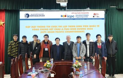 Trường Đại học Công nghệ – ĐHQGHN đăng cai kỳ thi Lập trình sinh viên quốc tế – Vòng chung kết khu vực châu Á-Thái Bình Dương 2024