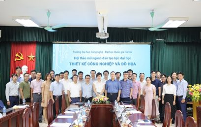 Năm 2024: Trường Đại học Công nghệ, ĐHQGHN bắt đầu tuyển sinh ngành mới Thiết kế công nghiệp và đồ họa