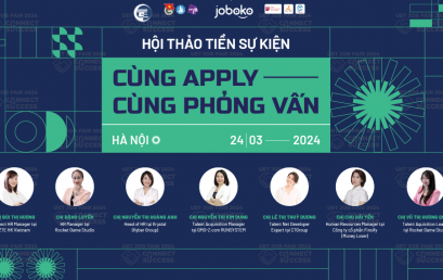 [Sắp diễn ra] Hội thảo “Cùng apply – Cùng phỏng vấn”