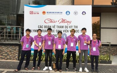 Đội tuyển Toán học Trường Đại học Công nghệ đạt top 5 tại Olympic Toán học sinh viên toàn quốc năm 2024