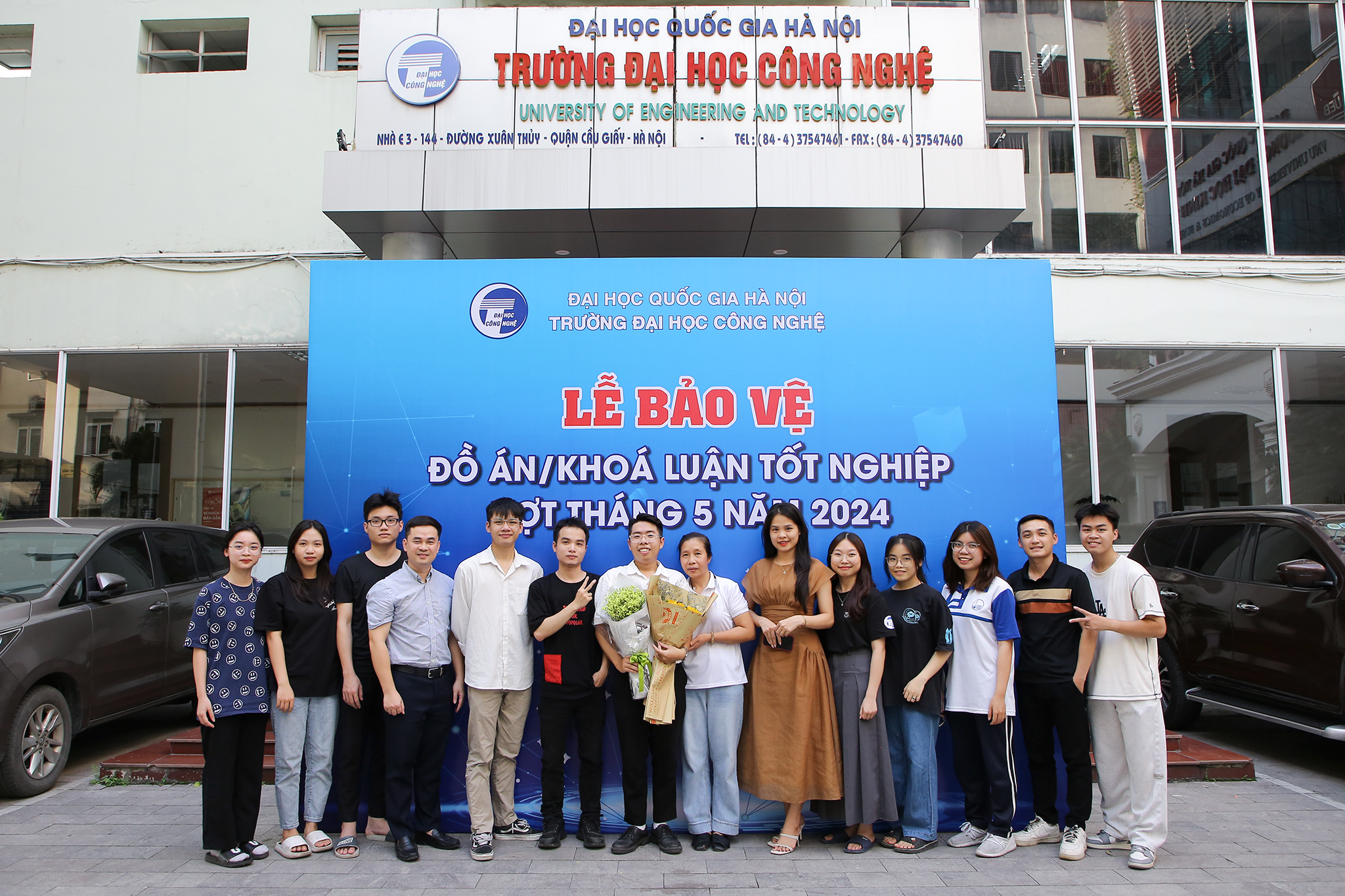 Trường Đại học Công nghệ tổ chức thành công Lễ bảo vệ đồ án/khóa luận tốt nghiệp đợt 1 năm 2024