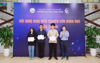 Ứng dụng không gian hyperbolic cho đồ thị động trong Toán học đạt giải Nhất giải thưởng nghiên cứu khoa học sinh viên cấp ĐHQGHN