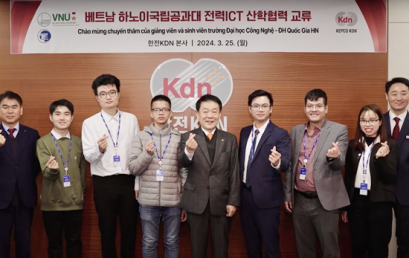 Sinh viên UET trải nghiệm môi trường doanh nghiệp tại Hàn Quốc, tích lũy kinh nghiệm từ thực tiễn