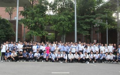 Sinh viên Công nghệ kỹ thuật xây dựng tham quan, kiến tập định hướng nghề nghiệp tại Học viện Viettel, Hòa Lạc