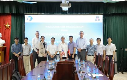 Trường Đại học Công nghệ tăng cường hợp tác về lĩnh vực bán dẫn với Đại học Arizona, Hoa Kỳ