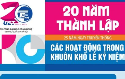 CHƯƠNG TRÌNH CHI TIẾT CÁC HOẠT ĐỘNG TRONG KHUÔN KHỔ LỄ KỶ NIỆM 20 NĂM THÀNH LẬP, 25 NĂM NGÀY TRUYỀN THỐNG TRƯỜNG ĐẠI HỌC CÔNG NGHỆ