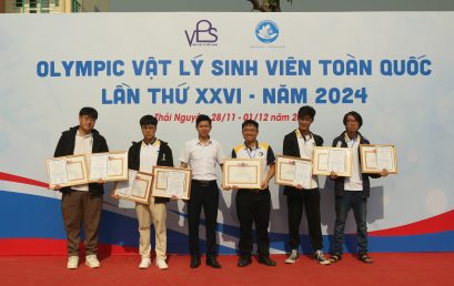 Đội tuyển Trường Đại học Công nghệ đạt Giải Nhì toàn đoàn tại Olympic Vật lý sinh viên toàn quốc lần thứ XXVI – Năm 2024