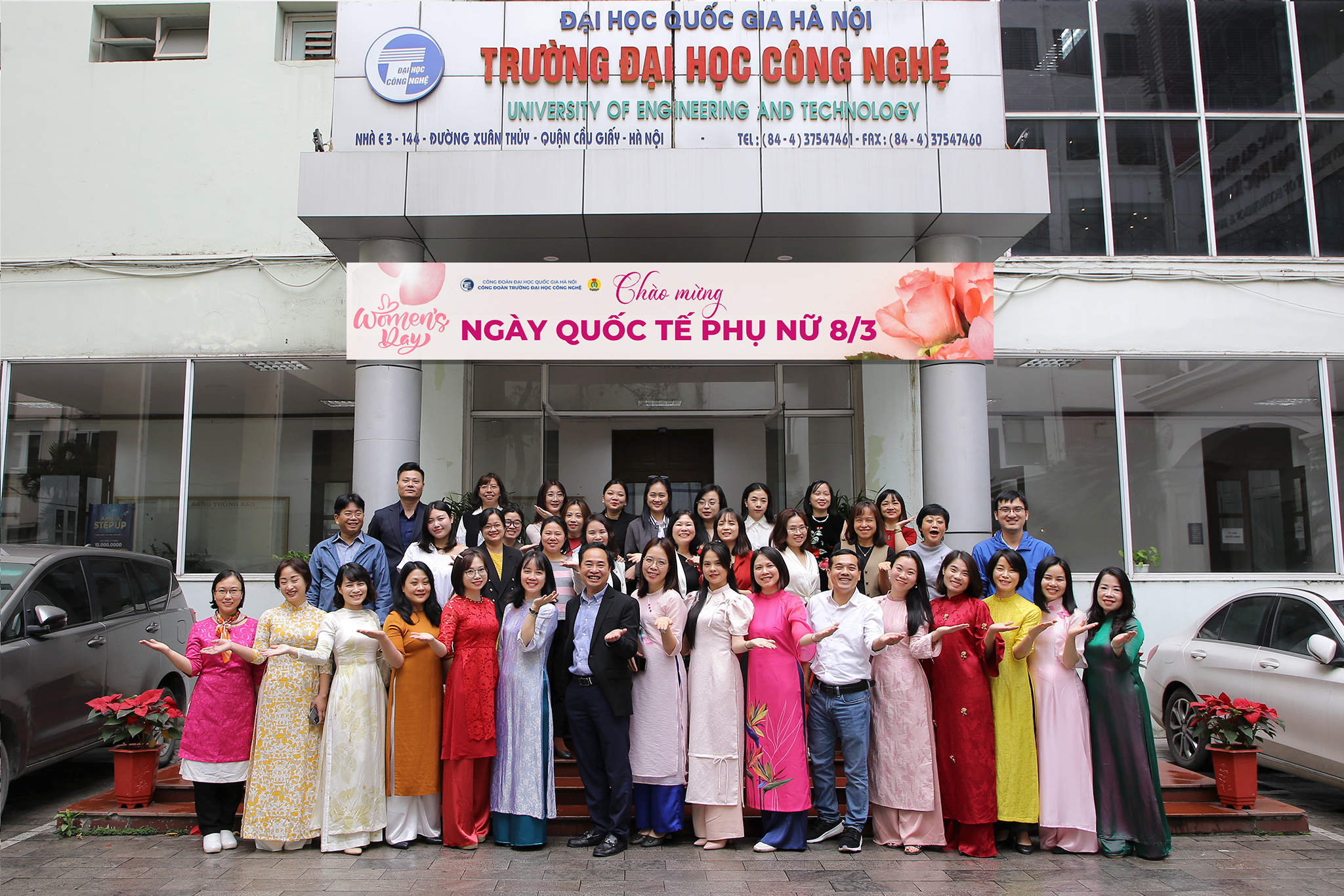 Tưng bừng các hoạt động kỷ niệm ngày Quốc tế Phụ nữ 8/3 của Trường Đại học Công nghệ