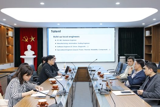 Trường Đại học Công nghệ hợp tác đào tạo, tuyển dụng với Công ty Accton Technology