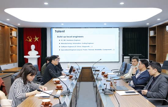 Trường Đại học Công nghệ hợp tác đào tạo, tuyển dụng với Công ty Accton Technology