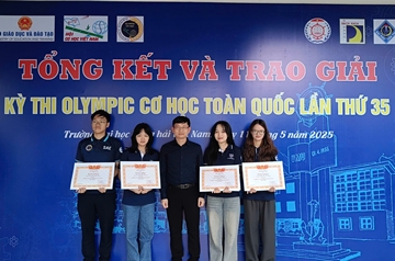 Đội tuyển Trường Đại học Công nghệ giành 7 giải cá nhân tại Olympic Cơ học toàn quốc lần thứ 35 Đội tuyển Trường Đại học Công nghệ giành 7 giải cá nhân tại Olympic Cơ học toàn quốc lần thứ 35