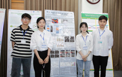 Sinh viên Trường Đại học Công nghệ và hành trình nghiên cứu tối ưu hóa vật liệu ZnO-Co trong xử lý nước thải