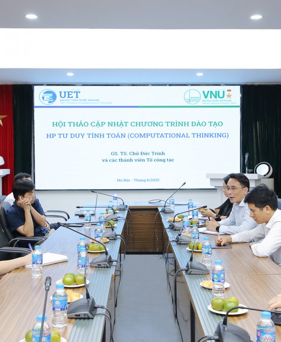 Hội thảo “Cập nhật các chương trình đào tạo: Học phần Computational Thinking”