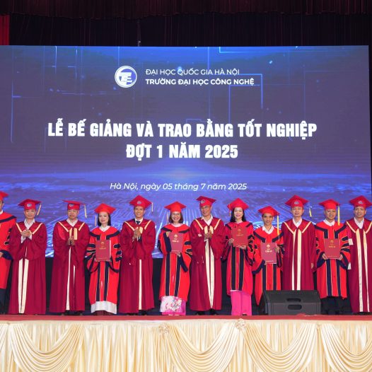 Trường Đại học Công nghệ tổ chức Lễ bế giảng và trao bằng tốt nghiệp đợt 1 năm 2025